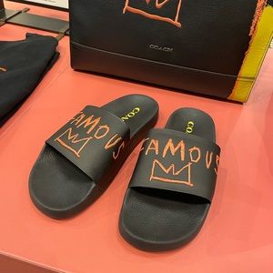 Coach X Jean-Michel Basquiat Slide BNWT Mens Sz 11